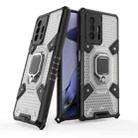 For Xiaomi Mi 11T / 11T Pro Space PC+TPU Shockproof Case with Ring Holder(Grey) - 1