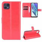 For Motorola Moto G50 5G Crazy Horse Texture Horizontal Flip Leather Case with Holder & Card Slots & Lanyard(Red) - 1