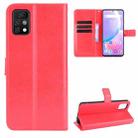 For Umidigi A11 Pro Max Crazy Horse Texture Horizontal Flip Leather Case with Holder & Card Slots & Lanyard(Red) - 1