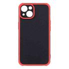 Eagle Eye Armor Dual-color Shockproof TPU + PC Protective Case For iPhone 13(Red) - 1