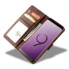 For Galaxy S9 LC.IMEEKE Calf Texture Horizontal Flip Leather Case, with Holder & Card Slots & Wallet(Brown) - 7