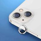 USAMS US-BH789 Metal Phone Rear Camera Lens Glass Film For iPhone 13 / 13 mini(Starlight) - 1