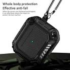 Diamond Shield Mecha TPU + PC Earphone Protective Case with Hook for AirPods 3(Light Purple) - 6