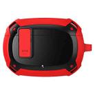 Bumblebee Armor Earphone Protective Case with Switch & Hook For Beats Studio Buds(Red + Black) - 1