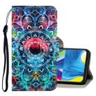 For Galaxy A10 / M10 3D Colored Drawing Horizontal Flip PU Leather Case with Holder & Card Slots & Wallet(Mandala) - 1