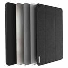DUX DUCIS Domo Series Horizontal Flip Magnetic TPU + PU Leather Tablet Case with Three-folding Holder & Pen Slot For iPad Pro 12.9 inch 2017(Black) - 3