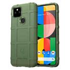 For Google Pixel 5a 5G Full Coverage Shockproof TPU Case(Green) - 1