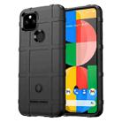 For Google Pixel 5a 5G Full Coverage Shockproof TPU Case(Black) - 1