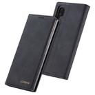 For Galaxy Note 10 Plus LC.IMEEKE LC-002 Series Skin Hand Feeling PU + TPU Horizontal Flip Leather Case with Holder & Card Slot & Wallet(Black) - 1
