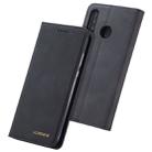 For Huawei P30 Lite LC.IMEEKE LC-002 Series Skin Hand Feeling PU + TPU Horizontal Flip Leather Case with Holder & Card Slot & Wallet(Black) - 1