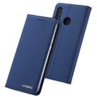 For Huawei P30 Lite LC.IMEEKE LC-002 Series Skin Hand Feeling PU + TPU Horizontal Flip Leather Case with Holder & Card Slot & Wallet(Blue) - 1