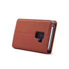 For Galaxy S9 LC.IMEEKE LC-002 Series Skin Hand Feeling PU + TPU Horizontal Flip Leather Case with Holder & Card Slot & Wallet(Brown) - 3