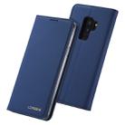 For Galaxy S9 LC.IMEEKE LC-002 Series Skin Hand Feeling PU + TPU Horizontal Flip Leather Case with Holder & Card Slot & Wallet(Blue) - 1