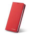 For Galaxy S10e LC.IMEEKE LC-002 Series Skin Hand Feeling PU + TPU Horizontal Flip Leather Case with Holder & Card Slot & Wallet(Red) - 1