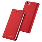 For iPhone 6 / 6s LC.IMEEKE LC-002 Series Skin Hand Feeling PU + TPU Horizontal Flip Leather Case with Holder & Card Slot & Wallet(Red) - 1