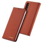 For Huawei P30 LC.IMEEKE LC-002 Series Skin Hand Feeling PU + TPU Horizontal Flip Leather Case with Holder & Card Slot & Wallet(Brown) - 1