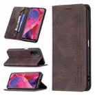 For OPPO A74 5G / A93 5G / A54 5G Magnetic RFID Blocking Anti-Theft Leather Case with Holder & Card Slots & Wallet(Brown) - 1