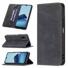 For vivo Y20 Magnetic RFID Blocking Anti-Theft Leather Case with Holder & Card Slots & Wallet(Black) - 1