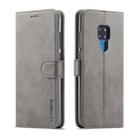 For Huawei Mate 20 LC.IMEEKE Calf Texture Horizontal Flip Leather Case, with Holder & Card Slots & Wallet(Grey) - 1