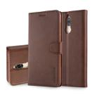 For Huawei Mate 10 Lite / Maimang 6 LC.IMEEKE Calf Texture Horizontal Flip Leather Case, with Holder & Card Slots & Wallet(Brown) - 1