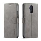 For Huawei Mate 20 Lite / Maimang 7 LC.IMEEKE Calf Texture Horizontal Flip Leather Case, with Holder & Card Slots & Wallet(Grey) - 1