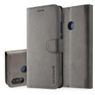 For Huawei P20 Lite / Nova 3e LC.IMEEKE Calf Texture Horizontal Flip Leather Case, with Holder & Card Slots & Wallet(Grey) - 1