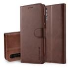 For Huawei P20 Pro LC.IMEEKE Calf Texture Horizontal Flip Leather Case, with Holder & Card Slots & Wallet(Brown) - 1