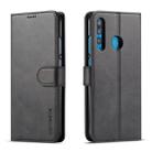 For Huawei P Smart Plus (2019) / Honor 10i / 20i / Enjoy 9s / Maimang 8 LC.IMEEKE Calf Texture Horizontal Flip Leather Case, with Holder & Card Slots & Wallet(Black) - 1