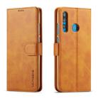 For Huawei P Smart Plus (2019) / Honor 10i / 20i / Enjoy 9s / Maimang 8 LC.IMEEKE Calf Texture Horizontal Flip Leather Case, with Holder & Card Slots & Wallet(Yellow) - 1