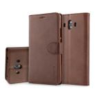 For Huawei Mate 10 LC.IMEEKE Calf Texture Horizontal Flip Leather Case, with Holder & Card Slots & Wallet(Brown) - 1