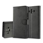For Huawei Mate 10 LC.IMEEKE Calf Texture Horizontal Flip Leather Case, with Holder & Card Slots & Wallet(Black) - 1