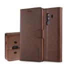 For Huawei Mate 10 Pro LC.IMEEKE Calf Texture Horizontal Flip Leather Case, with Holder & Card Slots & Wallet(Brown) - 1