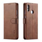 For Huawei P Smart (2019) / Honor 10 Lite LC.IMEEKE Calf Texture Horizontal Flip Leather Case, with Holder & Card Slots & Wallet(Brown) - 1