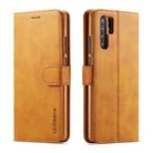 For Huawei P30 Pro LC.IMEEKE Calf Texture Horizontal Flip Leather Case, with Holder & Card Slots & Wallet(Yellow) - 1
