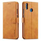 For Huawei Y9 (2019) / Enjoy 9 Plus LC.IMEEKE Calf Texture Horizontal Flip Leather Case, with Holder & Card Slots & Wallet(Yellow) - 1