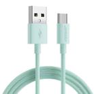 JOYROOM S-2030M13 USB to USB-C / Type-C Colorful Fast Charging Data Cable, Cable Length:2m(Green) - 1