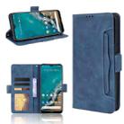For Nokia G50 5G Skin Feel Calf Pattern Horizontal Flip Leather Case with Holder & Card Slots & Photo Frame(Blue) - 1