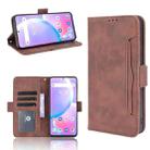 For Umidigi A11 Pro Max Skin Feel Calf Pattern Horizontal Flip Leather Case with Holder & Card Slots & Photo Frame(Brown) - 1