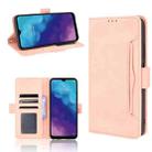 For ZTE Blade V30 Vita / V2022 Skin Feel Calf Pattern Horizontal Flip Leather Case with Holder & Card Slots & Photo Frame(Pink) - 1