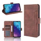 For ZTE Blade V30 Vita / V2022 Skin Feel Calf Pattern Horizontal Flip Leather Case with Holder & Card Slots & Photo Frame(Brown) - 1