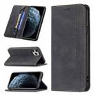 For iPhone 11 Pro Magnetic RFID Blocking Anti-Theft Leather Case with Holder & Card Slots & Wallet (Black) - 1