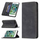 Magnetic RFID Blocking Anti-Theft Leather Case with Holder & Card Slots & Wallet For iPhone 7 Plus / 8 Plus(Black) - 1