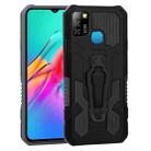 For Infinix Smart 5 Armor Warrior Shockproof PC + TPU Protective Case(Grey) - 1