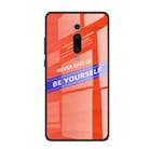 For Xiaomi Redmi K20 Shockproof PC + TPU + Glass Protective Case(Orange) - 1