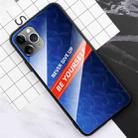 For iPhone 11 Shockproof PC + TPU + Glass Protective Case(Blue) - 2