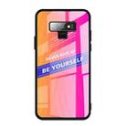 For Galaxy Note 9 Shockproof PC + TPU + Glass Protective Case(Pink) - 1