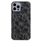 For iPhone 13 Pro Camouflage TPU Protective Case (Black) - 1