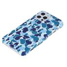 For iPhone 13 Pro Max Camouflage TPU Protective Case (Blue) - 2