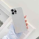 For iPhone 13 Pro Metal Style TPU Shockproof Case (Silver) - 1