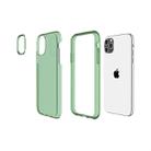 For iPhone 11 Pro Max Shockproof Terminator Style Transparent Protective Case(Dark Green) - 5